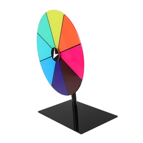 JUMPLAWN Spiel Roulette Preise Für Party Zubehör Rad Tabletop Party Spiele Spiel Rad Acryl von JUMPLAWN