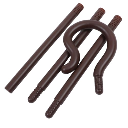 JUMPLAWN Stock Halloween Liefert Personal-kostüm-Requisite Zuckerrohr-Requisiten- Cosplay-verzierung Halloween-Cosplay-zubehör Zauberer Kostüm Party-Cosplay-krücke Plastik Brown JUMPLAWN Stock Halloween Liefert Personal-kostüm-Requisite Zuckerrohr-Requisiten- Cosplay-verzierung Halloween-Cosplay-zubehör Zauberer Kostüm Party-Cosplay-krücke Plastik Brown von JUMPLAWN