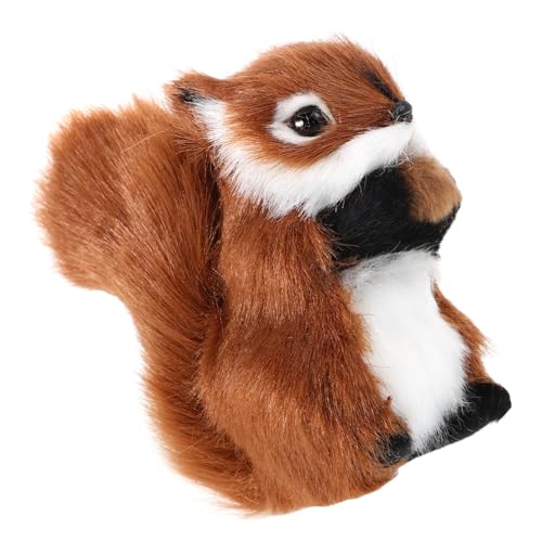 JUMPLAWN Stofftiermodell Simulationstiermodell-Ornamente Niedliche Simulations-Eichhörnchen-Ornamente Waschbär Plüsch Simulation Eichhörnchen Mini-Waldtiere Kunstpelz Brown JUMPLAWN Stofftiermodell Simulationstiermodell-Ornamente Niedliche Simulations-Eichhörnchen-Ornamente Waschbär Plüsch Simulation Eichhörnchen Mini-Waldtiere Kunstpelz Brown von JUMPLAWN