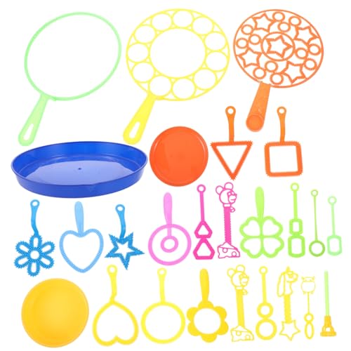 JUMPLAWN Teiliges Seifenblasen Für Bunte Bubble Zauberstäbe Mit Tray Für Sommer Outdoor Aktivitäten Partyspielzeug Und Geburtstagsgeschenke Verschiedene Formen Und Farben JUMPLAWN Teiliges Seifenblasen Für Bunte Bubble Zauberstäbe Mit Tray Für Sommer Outdoor Aktivitäten Partyspielzeug Und Geburtstagsgeschenke Verschiedene Formen Und Farben von JUMPLAWN