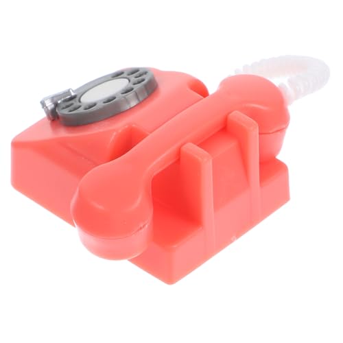 JUMPLAWN Mini Telefon Modell Für Puppenhaus Vintage Deko Figurine Perfektes Zubehör Für Miniatur Landschaften Und Spielzeug von JUMPLAWN