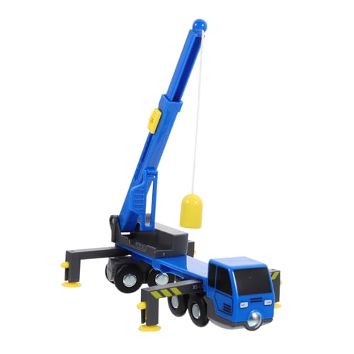JUMPLAWN Teleskop Kran LKW für Funktionsfähiger Kran mit Verstellbarem Arm Fördert Hand Auge Koordination und Kreatives für Baustellen Szenarien von JUMPLAWN