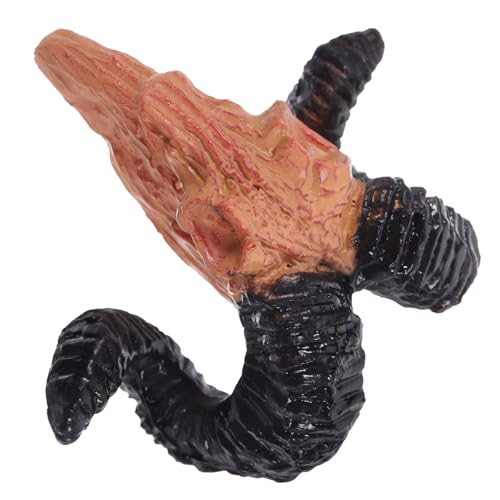 JUMPLAWN Tierschädel Dekoration Gruselige Puppe Gruselige Puppe Viecher Gruseliges Tuch Horror Kleines Ornament Miniatur Schädel Puppenhaus Zubehör Kleines von JUMPLAWN