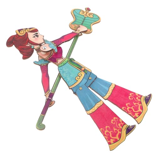 JUMPLAWN Traditionelles Chinesisches Schattenpuppentheater DIY für Praktisches Schattenspielzeug Handgefertigte Kulturkunst Monkey King Figur Kreatives Familienspielzeug von JUMPLAWN