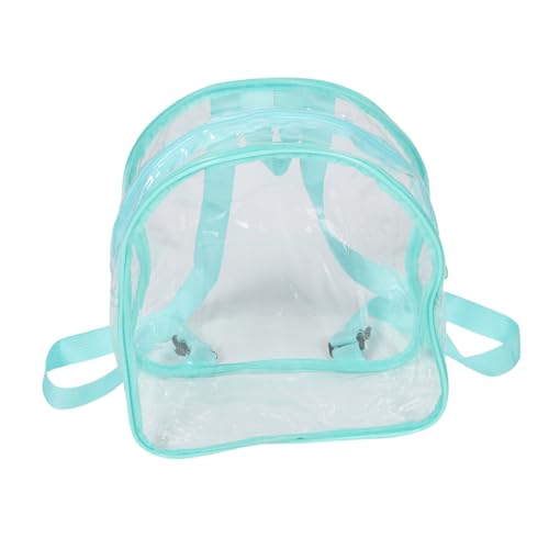 JUMPLAWN Transparenter Rucksack aus PVC Reiserucksack für Baumwollpuppen und Plüschtiere Aufbewahrungstasche für Unterwegs von JUMPLAWN