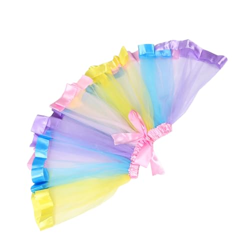 JUMPLAWN Tutu-Rock für Tutu-Rock für kleine Mädchen Tüllrock für Kleinkinder Tutu-Rock für Kleinkinder Tutu-Rock aus Tüll Rock für Mädchen Tüllkleid für Mädchen Gittergewebe von JUMPLAWN