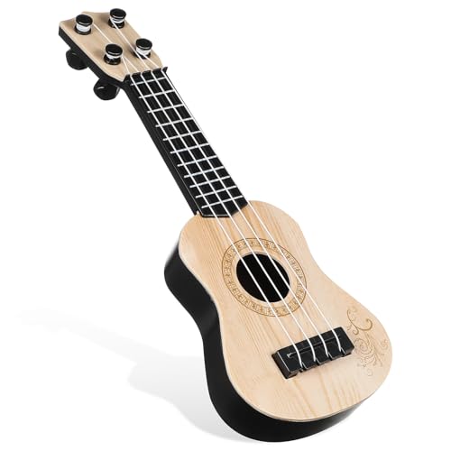 JUMPLAWN Ukulele Musikinstrumente Musikalische -Ukulele Musikspielzeug Für Kleinkinder Ukulele Kindertastatur Kindergitarre Für Mädchen Beige Plastik JUMPLAWN Ukulele Musikinstrumente Musikalische -Ukulele Musikspielzeug Für Kleinkinder Ukulele Kindertastatur Kindergitarre Für Mädchen Beige Plastik von JUMPLAWN
