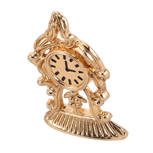 JUMPLAWN Vintage Hausuhr im Europäischen Stil Dekorative Tischuhr für Puppenhaus Zubehör Mini Uhr Ornament für Sammler Miniaturen JUMPLAWN Vintage Hausuhr im Europäischen Stil Dekorative Tischuhr für Puppenhaus Zubehör Mini Uhr Ornament für Sammler Miniaturen von JUMPLAWN
