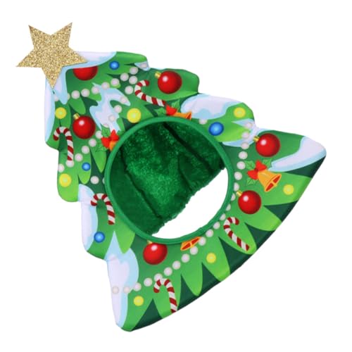 JUMPLAWN Weihnachtsmütze Requisiten Kopfbedeckung Alberne Weihnachtsmützen Für Erwachsene Weihnachtsferien Stirnband Partybaumhut Festliche Weihnachtsstirnband Dekorationen Unisex Show von JUMPLAWN