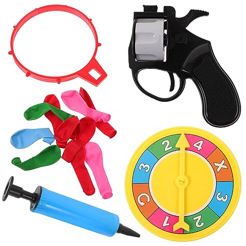 JUMPLAWN Drehtisch-Spielzeug Kinderspiele Ballon-Party-Spielzeug Kunststoff Partyspaß Für Jedes Alter Zufällige Farbe von JUMPLAWN