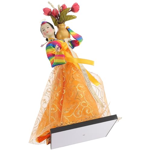 JUMPLAWN Handgefertigte Koreanische Hanbok-Puppe 30 5 cm Hoch Exquisite Dekorative Figur Für Die Sammlung Zufälliger Stil JUMPLAWN Handgefertigte Koreanische Hanbok-Puppe 30 5 cm Hoch Exquisite Dekorative Figur Für Die Sammlung Zufälliger Stil von JUMPLAWN