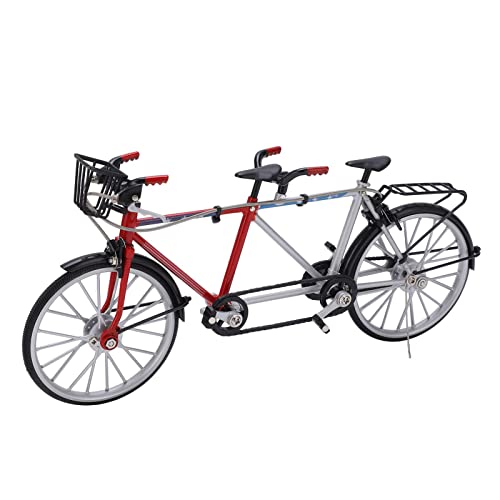 JUMZ Tandem-Fahrrad-Modell, Simulation Mini-Tandem-Fahrrad, abnehmbares Spielzeug für, Tischdekoration, einfache Montage JUMZ Tandem-Fahrrad-Modell, Simulation Mini-Tandem-Fahrrad, abnehmbares Spielzeug für, Tischdekoration, einfache Montage von JUMZ