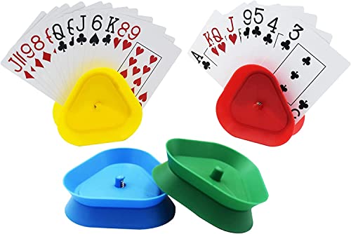 JUNBAOYYDS Kartenhalter Kinder Spielkarten, 4 Stück Kartenhalter Kinder, Freisprech Kartenständer, Spielkartenhalter Kunststoff, Kartenspiele für Kinder Erwachsene Senioren JUNBAOYYDS Kartenhalter Kinder Spielkarten, 4 Stück Kartenhalter Kinder, Freisprech Kartenständer, Spielkartenhalter Kunststoff, Kartenspiele für Kinder Erwachsene Senioren von JUNBAOYYDS