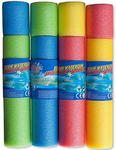 JUNG Wasserspritzkanone 12er Set – 54cm XXL Schaumstoff Wasserpistole, Wasserkanone mit 15m Reichweite, schnell nachladend, ideal für Kinder & Erwachsene, Pool & Outdoor Wasserschlachten. JUNG Wasserspritzkanone 12er Set – 54cm XXL Schaumstoff Wasserpistole, Wasserkanone mit 15m Reichweite, schnell nachladend, ideal für Kinder & Erwachsene, Pool & Outdoor Wasserschlachten. von JUNG