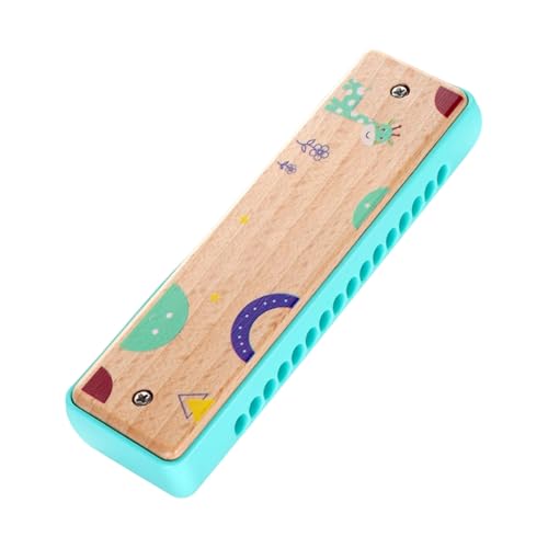 Blues Mundononica Für Kinder Von 3+ Naturholz 16 Loch Musical Learning Toy Wood Konstruktion Blues Mundononica Für Kinder Von 3+ Naturholz 16 Loch Musical Learning Toy Wood Konstruktion von JUNNASALIKER