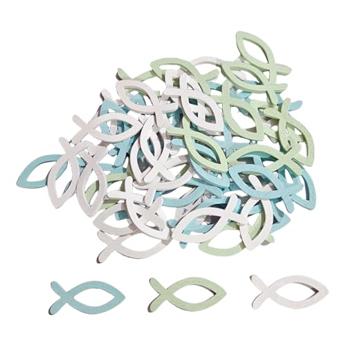 Holzfischausschnitte Taufen Konfetti 90pcs Mehrzweckreligiöser Zeremonie Tischdekoration Babyparty Partyzubehör Holzfischausschnitte Taufen Konfetti 90pcs Mehrzweckreligiöser Zeremonie Tischdekoration Babyparty Partyzubehör von JUNNASALIKER