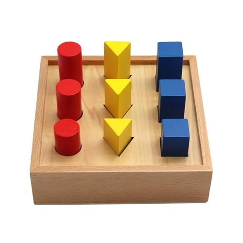 Holzpuzzle Frühes Lernen Spielzeug Für Kleinkind Geometrische Form Holzpuzzle Frühes Lernen Spielzeug Für Kleinkind Geometrische Form von JUNNASALIKER