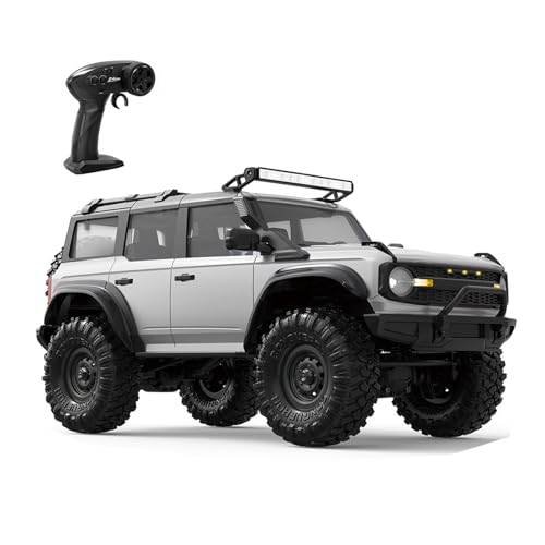JUNNASALIKER 1/16 Fernbedienung Crawler Car 4x4WD Offroads Model Vehilce Toy Mit Starker Federung Für Männer Junge Freien Freien Wettbewerbsfähig von JUNNASALIKER