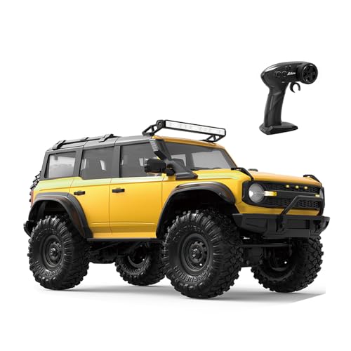 JUNNASALIKER 1/16 Fernbedienung Crawler Car 4x4WD Offroads Model Vehilce Toy Mit Starker Federung Für Männer Junge Freien Freien Wettbewerbsfähig JUNNASALIKER 1/16 Fernbedienung Crawler Car 4x4WD Offroads Model Vehilce Toy Mit Starker Federung Für Männer Junge Freien Freien Wettbewerbsfähig von JUNNASALIKER