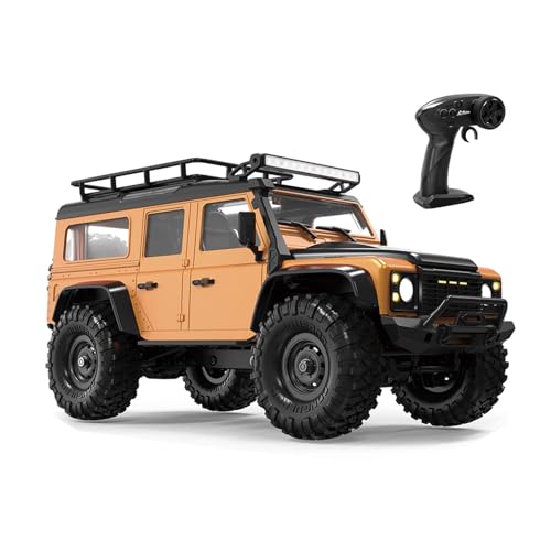 JUNNASALIKER 1/16 Fernbedienung Crawler Truck Toy 4WD Alle Gelände Wasserdichtes Drahtloses Kontroll Kletterwagen Mit LED Dachlicht JUNNASALIKER 1/16 Fernbedienung Crawler Truck Toy 4WD Alle Gelände Wasserdichtes Drahtloses Kontroll Kletterwagen Mit LED Dachlicht von JUNNASALIKER