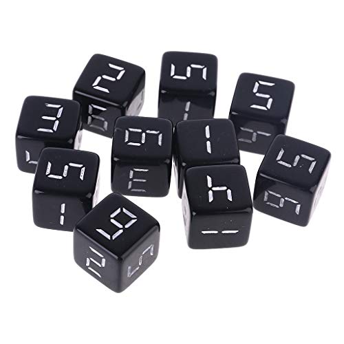 JUNNASALIKER 10pcs D6 Sechsseitig Dices Number Square Für Party Night Club Brettspiel Rollenspiele Spielzeug 15mm JUNNASALIKER 10pcs D6 Sechsseitig Dices Number Square Für Party Night Club Brettspiel Rollenspiele Spielzeug 15mm von JUNNASALIKER