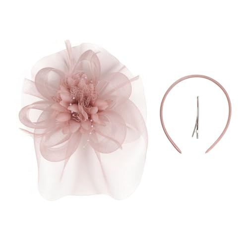JUNNASALIKER 20s Themenereignis Hairhoop Flapper Styles Stirnbänder Mit Gefiedertem Netzblumenhaarband Für Kostümveranstaltungen Abend Galas JUNNASALIKER 20s Themenereignis Hairhoop Flapper Styles Stirnbänder Mit Gefiedertem Netzblumenhaarband Für Kostümveranstaltungen Abend Galas von JUNNASALIKER