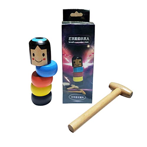 JUNNASALIKER 3.74x1.2x1.2 Trickspielzeug Unzerbrechlicher Hölzerner Mann Lindern Stress Leichter Zauberspielzeug Mit Feinem Unsterblicher JUNNASALIKER 3.74x1.2x1.2 Trickspielzeug Unzerbrechlicher Hölzerner Mann Lindern Stress Leichter Zauberspielzeug Mit Feinem Unsterblicher von JUNNASALIKER