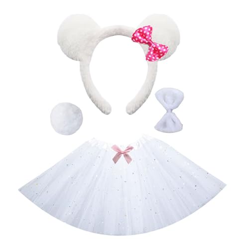 JUNNASALIKER 4/6 Tierpanda Kostüme Accessoires Panda Ohren Stirnband Schwanzbögen Gesicht Aufkleber Für Kinder Halloween Cosplay Party Requisiten JUNNASALIKER 4/6 Tierpanda Kostüme Accessoires Panda Ohren Stirnband Schwanzbögen Gesicht Aufkleber Für Kinder Halloween Cosplay Party Requisiten von JUNNASALIKER