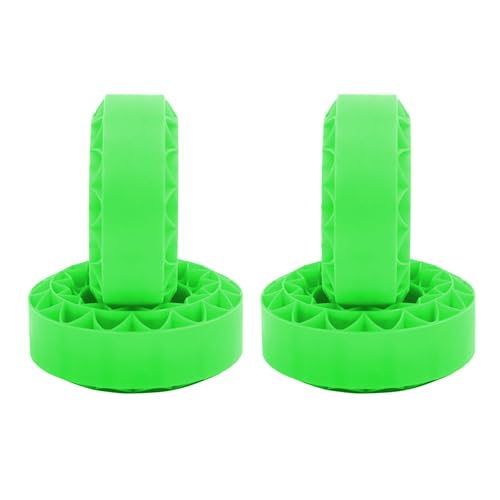 JUNNASALIKER 4pieces Toy Wheel Reifenauskleidung Eingerichtetem Modifikationsteil Für 1:10 Crawler Car Vehikel Teile Vordere Hintere Reifeneinsätze von JUNNASALIKER