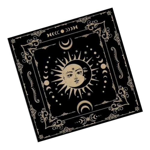 JUNNASALIKER Elegante Tarot Karte Ausbreiten Stoff Exquisites Weiche Velvets Tarots Tischdecke Für Mystische Kartenlesungen JUNNASALIKER Elegante Tarot Karte Ausbreiten Stoff Exquisites Weiche Velvets Tarots Tischdecke Für Mystische Kartenlesungen von JUNNASALIKER
