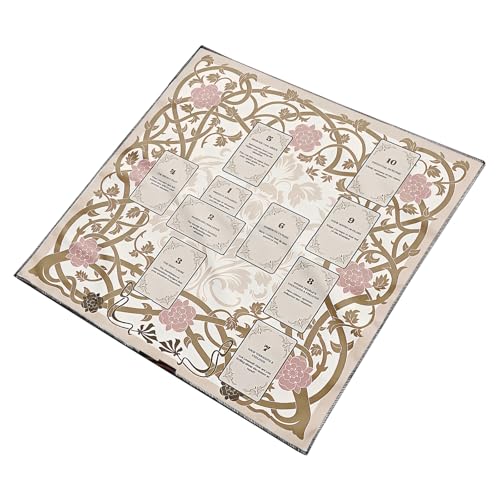 JUNNASALIKER Eleganter Tarottisch Deckt Deckungsabdeckungen Dekorative Tarots Fabric Astrologys Tischabdeckungen Für Reisemystik Enthusiasten Anwesend von JUNNASALIKER