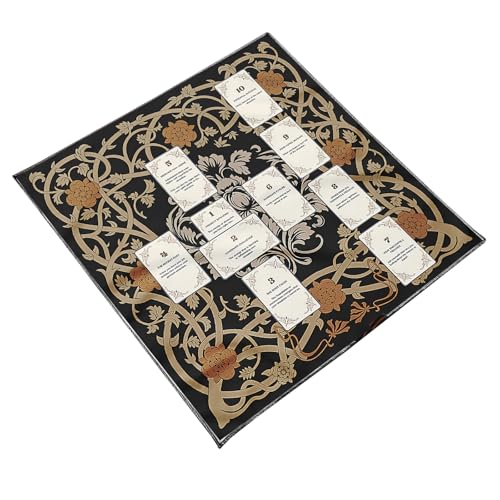 JUNNASALIKER Eleganter Tarottisch Deckt Deckungsabdeckungen Dekorative Tarots Fabric Astrologys Tischabdeckungen Für Reisemystik Enthusiasten Anwesend von JUNNASALIKER