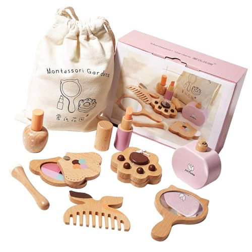 JUNNASALIKER Fantasievolle Make Up Kits Tun Vor Schönheitssalon Spielzeug Für Mädchen Sicherer Rollenspielkosmetik Mit Accessoires for Education JUNNASALIKER Fantasievolle Make Up Kits Tun Vor Schönheitssalon Spielzeug Für Mädchen Sicherer Rollenspielkosmetik Mit Accessoires for Education von JUNNASALIKER