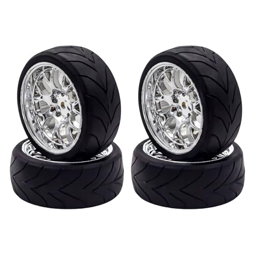 JUNNASALIKER Fernbedienungsreifen Set Von 4 Für 1/10 Driftauto Reifen 12 Mm Adapter Rennfahrzeug Ersatzmodifizierung Teil JUNNASALIKER Fernbedienungsreifen Set Von 4 Für 1/10 Driftauto Reifen 12 Mm Adapter Rennfahrzeug Ersatzmodifizierung Teil von JUNNASALIKER