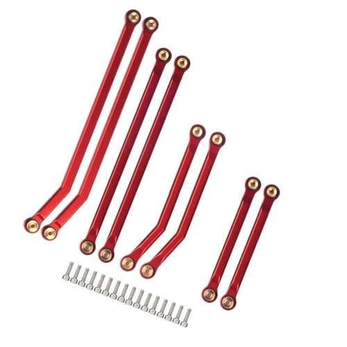 JUNNASALIKER Hochleistungsverbindungs Assembler Kits Hohe Freigabe Chassis Links Set Von 8 Für 1/24 Fernbedienung Crawler Car Model Toy JUNNASALIKER Hochleistungsverbindungs Assembler Kits Hohe Freigabe Chassis Links Set Von 8 Für 1/24 Fernbedienung Crawler Car Model Toy von JUNNASALIKER