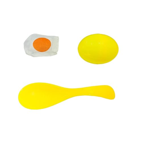 JUNNASALIKER Kinderentwicklungsspiel Für Kinder Ausbalancieren Mit Plastikeiern Und Löffeln Die Rennen Tragen JUNNASALIKER Kinderentwicklungsspiel Für Kinder Ausbalancieren Mit Plastikeiern Und Löffeln Die Rennen Tragen von JUNNASALIKER