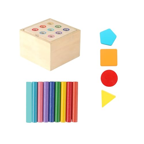 JUNNASALIKER Kreatives Sorting Coin Box Spielzeug Für Kleinkind Sensorische Bildungsspielzeugfarben Kognitive Spielzeug Für Handaugenkoordination JUNNASALIKER Kreatives Sorting Coin Box Spielzeug Für Kleinkind Sensorische Bildungsspielzeugfarben Kognitive Spielzeug Für Handaugenkoordination von JUNNASALIKER