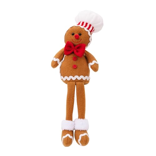 JUNNASALIKER Lebkuchen Mann Spielzeug Mit Hängenden Beinen Weich von JUNNASALIKER