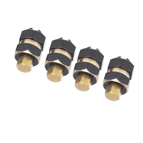 JUNNASALIKER Messing Hubs Gewichtete Steckverbinder Hubs Adapter Gewichte Für SCX24 Modelle Verbessert Fernbedienungsauto Upgrades JUNNASALIKER Messing Hubs Gewichtete Steckverbinder Hubs Adapter Gewichte Für SCX24 Modelle Verbessert Fernbedienungsauto Upgrades von JUNNASALIKER