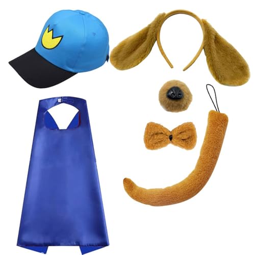 JUNNASALIKER PAWS Patrol Kostümzubehör Paws Patrouillenfilm Charakter Outfit Hund Kostüme Für Carnivals Halloween Cosplay Party JUNNASALIKER PAWS Patrol Kostümzubehör Paws Patrouillenfilm Charakter Outfit Hund Kostüme Für Carnivals Halloween Cosplay Party von JUNNASALIKER