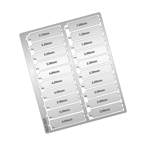 JUNNASALIKER Professionelle Runde Lochschneider Hole Maker Kits Mit 20 Größe Werkzeug Mit Ergonomischem Für Miniaturmodell Handwerk JUNNASALIKER Professionelle Runde Lochschneider Hole Maker Kits Mit 20 Größe Werkzeug Mit Ergonomischem Für Miniaturmodell Handwerk von JUNNASALIKER