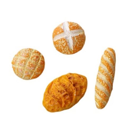 JUNNASALIKER Realistische Strukturierte Miniatur Brot Set Harzhandwerk Für Dollhouses Decore Und Sammlerzubehör JUNNASALIKER Realistische Strukturierte Miniatur Brot Set Harzhandwerk Für Dollhouses Decore Und Sammlerzubehör von JUNNASALIKER