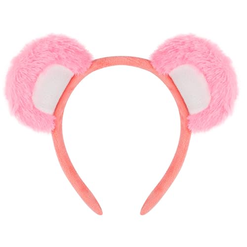 JUNNASALIKER Schönes Plüschbärenohr Stirnband Für Frauen Mädchen Geburtstagsfeier Geting Headpiece School Event Accessoire Bühnenhaarhoop JUNNASALIKER Schönes Plüschbärenohr Stirnband Für Frauen Mädchen Geburtstagsfeier Geting Headpiece School Event Accessoire Bühnenhaarhoop von JUNNASALIKER