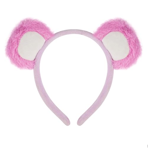 JUNNASALIKER Schönes Plüschbärenohr Stirnband Für Frauen Mädchen Geburtstagsfeier Geting Headpiece School Event Accessoire Bühnenhaarhoop JUNNASALIKER Schönes Plüschbärenohr Stirnband Für Frauen Mädchen Geburtstagsfeier Geting Headpiece School Event Accessoire Bühnenhaarhoop von JUNNASALIKER