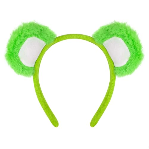 JUNNASALIKER Schönes Plüschbärenohr Stirnband Für Frauen Mädchen Geburtstagsfeier Geting Headpiece School Event Accessoire Bühnenhaarhoop JUNNASALIKER Schönes Plüschbärenohr Stirnband Für Frauen Mädchen Geburtstagsfeier Geting Headpiece School Event Accessoire Bühnenhaarhoop von JUNNASALIKER