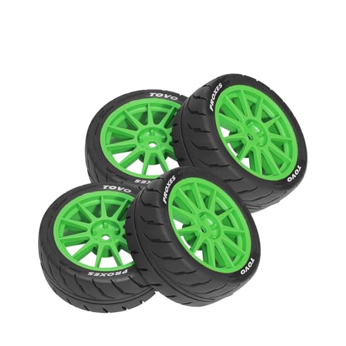 JUNNASALIKER Set Von 4 Fernbedienungs Steuerradreifen Für Crawler Automodell Gummi Radreifen Für Fernbedienungszubehör JUNNASALIKER Set Von 4 Fernbedienungs Steuerradreifen Für Crawler Automodell Gummi Radreifen Für Fernbedienungszubehör von JUNNASALIKER