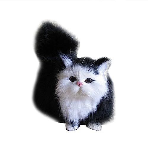 JUNNASALIKER Simulation Katzenschmuck Tiermodell Heimdekorationen Süßes Cartoon Kätzchen Figuren Geschenk Für Kinder Kinder Heimschlafzimmer JUNNASALIKER Simulation Katzenschmuck Tiermodell Heimdekorationen Süßes Cartoon Kätzchen Figuren Geschenk Für Kinder Kinder Heimschlafzimmer von JUNNASALIKER