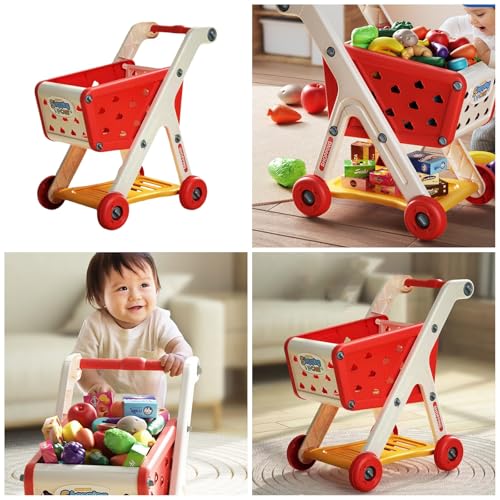 JUNNASALIKER Stellen Sie Sich Vor DASS Doll Toy Cart Cart Supermarkt Trolley Für Kinder Rollenspiele Für Kinder Vorschulalter Soziale Skills Building JUNNASALIKER Stellen Sie Sich Vor DASS Doll Toy Cart Cart Supermarkt Trolley Für Kinder Rollenspiele Für Kinder Vorschulalter Soziale Skills Building von JUNNASALIKER