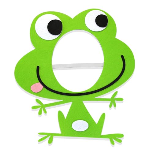JUNNASALIKER Tiermaske Für Kinder Verstellbare Stirnbandmaske Für Halloween Und Geburtstagsfeiern Schulspiele Dressing Kopfbedeckungsmaske JUNNASALIKER Tiermaske Für Kinder Verstellbare Stirnbandmaske Für Halloween Und Geburtstagsfeiern Schulspiele Dressing Kopfbedeckungsmaske von JUNNASALIKER