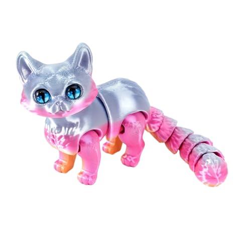 Metallic Kitten Zappets Spielzeug Flexible Stressabbau Figur Für Kinder Und Erwachsene Tragbares Artikuliertes Design Metallic Kitten Zappets Spielzeug Flexible Stressabbau Figur Für Kinder Und Erwachsene Tragbares Artikuliertes Design von JUNNASALIKER